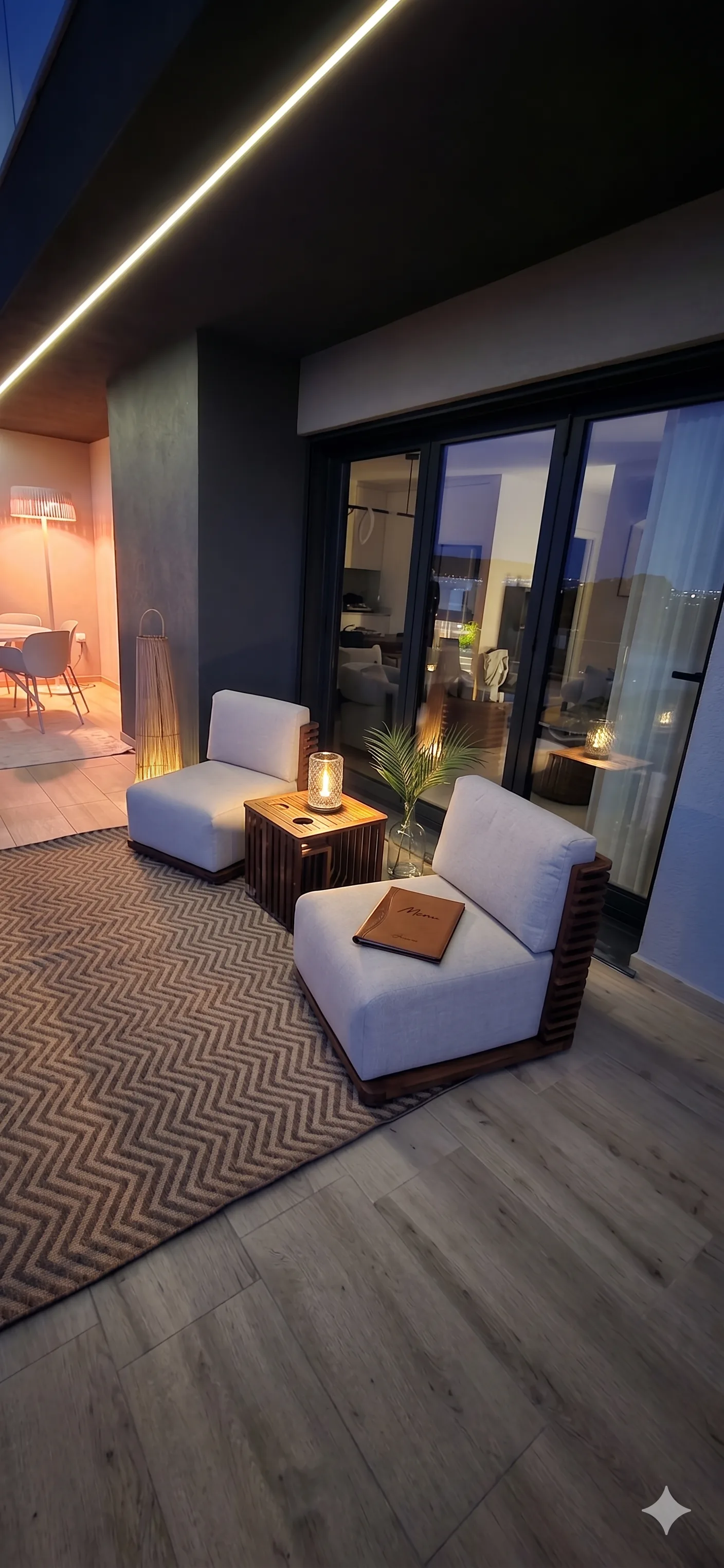 Ground floor terrace